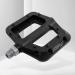FOOKER MTB Pedals - Lightweight Nylon Fiber Bike Platform Pedals - Non-Slip 3 Bearing Design - Black 9/16 - Buy Online on GoSupps.com