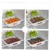 Hemoton 4 Pcs Refrigerator Storage Box Bike Pedal Extender White Fridge Fruit Storage Holder Crisper Drawer - Buy Online on GoSupps.com