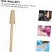minkissy Carving Head Sturdy Sander Sanding File Polish Bit Accessory Tools Removing Polishing Acrylic Steel Cuticle Remove Replacement Supplies Grinding Carbide - Buy Online on GoSupps.com