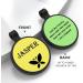 Yhananti Personalized Engraved Silicone Dog Tag - Quiet Waterproof & Customizable for Dogs & Cats | Name Phone & Address - Buy Online on GoSupps.com