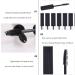 EXCEART 5pcs Mascara Brush Empty Bottle Eyelash Mascara Eyeliner Bottle Refillable Bottle With Brush Head 10.5X1.6cm Black - Buy Online on GoSupps.com