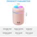 AOOWU 300ml Portable Car Humidifier with Night Light - Pink - Buy Online on GoSupps.com