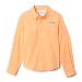 Columbia Boys' Tamiami Long Sleeve Shirt Bright Nectar Small