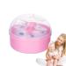Bouff e de poudre pousseter houppette poudre pour tout-petits Applicateur de houppette de poudre | Bouff e de poudre cosm tique pour le corps avec poign e pour poudre libre Rose