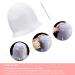 Silicone Highlight Cap for Women - Reusable Salon Dyeing Cap with Hooks (White) - Buy Online on GoSupps.com