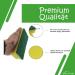XXL Yellow Scouring Pads - 10 Pack Kitchen Sponge (130x70x45mm) for Effective Pot Cleaning - International Shipping Available - Buy Online on GoSupps.com