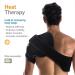 NatraCure Advanced Shoulder Ice Pack Wrap - Compression Brace for Pain Relief & Rotator Cuff Injuries - Hot/Cold Therapy for Sports Injuries - Buy Online on GoSupps.com