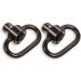 Eagle Rock Gear QD Sling Swivels 1.25 Quick Detach Push Button - Pack of 2 - Buy Online on GoSupps.com