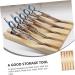 Frcolor Solid Wood Scissor Stand Holder - Barber Shear Storage Case for Hair Stylists & Grooming Tools - Buy Online on GoSupps.com