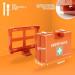 Karat Kleine First Aid Box DIN 13157 - Complete Emergency Kit for Offices Workshops & Home | Ideal for Up to 50 Employees | Wall Bracket Included (28x20x11.5 cm) - Buy Online on GoSupps.com