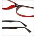 Shop Keephen Anti-Blue Light Progressive Multifocal Reading Glasses for Men & Women - Classic Square Frame Presbyopia +1.0 to +3.5 +1.50 Enlargement - Buy Online on GoSupps.com