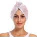 Buy Cute Swans Pink Dry Hair Cap Set - 2 Piece Quick Drying Towels & Button Headband | Super Absorbent & Comfortable - Buy Online on GoSupps.com