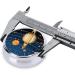 Outer Space Solar System Round Pill Box - 3 Compartment Mini Portable Travel Medicine Organizer for Vitamins & Tablets - Buy Online on GoSupps.com