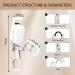 Buy Heated Eyelash Curlers - Rechargeable Electric Curler for Long-Lasting Curls & Natural Lift - Portable & Fast Heat-Up - International Shipping - Buy Online on GoSupps.com