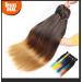 28-Inch Ombre Pre-Stretched Braiding Hair - 6 Packs Yaki Texture Kanekalon Extensions (1B-30-27) - Buy Online on GoSupps.com