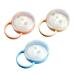 3 Pack Baby Pacifier Bag Pacifier Case Travel Pacifier Box Transparent Pacifier Box for Kids (Mixed Colors)