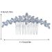 Missgrace Boho Zircon Crystal Hair Comb - Bridal Wedding Prom Hair Accessory for Women and Girls - Buy Online on GoSupps.com