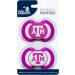 Baby Fanatic Girls Pink Pacifier 2-Pack - NCAA Texas A&M Aggies | Officially Licensed League Gear - Buy Online on GoSupps.com