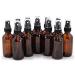 Buy Geshiglobal Empty Amber Glass Bottles for Essential Oils | 10/15/20/30/50/100ml | International Shipping Available - Buy Online on GoSupps.com