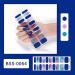NCTCITY Gel Nail Polish Strips Stickers 20 Full Wraps Semi-Cured Nail Art Sticker Waterproof Self-Adhesive Gel Stickers Decals (Navy Blue) Bss-0064 - Buy Online on GoSupps.com