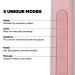 Voom Sonic Pro 5 Rechargeable Electronic Toothbrush - Dentist Recommended with 5 Speeds & 2-Minute Timer - Pink - Buy Online on GoSupps.com