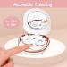 gdnspot Ultrasonic Portable Contact Lens Cleaner - Automatic, USB Charging, Suitable for Soft, Hard, Colored, RGP, and OK Lenses - White - Buy Online on GoSupps.com