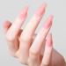 500PC Long Coffin Nail Tips - Ballerina Full Cover Press On Nails | 10 Sizes for DIY Nail Salon - Buy Online on GoSupps.com