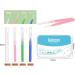 Buy Lumcov 30-Piece Interdental Brush Set - Reusable Interdental Cleaners for Toothbrush Gaps - Perfect for 0.6/0.8/1.0mm Interdental Spaces | Fast International Shipping - Buy Online on GoSupps.com