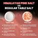 Pure Pink Himalayan Salt 100% Natural - 800gm Coarse & Fine Options | Himalayan Salt Coarse and Fine - Himalayan Salt Co - Buy Online on GoSupps.com