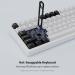 OOCTPK Chilkey ND75 Aluminum Keyboard for Windows, MacOS - White - Buy Online on GoSupps.com