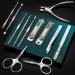 Nail Sets Nail Care 12-Piece Manicure Set Professional Beauty Set Decorative Foot Cover Stainless Steel Beauty Care Tool with Portable PU Leather Cover Unisex Nail Clippers - Buy Online on GoSupps.com