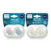 Philips Avent Ultra Air Day Night Pacifier Set 18+ Months 4 Pieces Including Transport and Sterilization Box 18+ M Uni