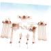 FRCOLOR Set of 7 Wedding Headpieces Wedding Hair Accessories Gold Hair Accessories Antique Bridal Hair Accessory Headpiece for the Bride Xiuhe Clothing M Alloy - Buy Online on GoSupps.com