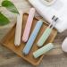Nuluxi Portable Toothbrush Container Set - 4 Travel Toothbrush Holders & Toothpaste Boxes for Camping Family School & Business Trips - 4 Colors - Buy Online on GoSupps.com