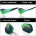 Green Aurora Microfiber Hair Towel Wrap for Women | Super Absorbent Hair Turban 10x26 Inch - Buy Online on GoSupps.com