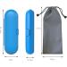 Buy Electric Toothbrush Travel Cases - 4 Piece Set for Family - Outdoor Camping & School - Black Pink Blue White - Buy Online on GoSupps.com