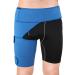 Adjustable Thigh Compression Sleeve - Blue Breathable Belt for Groin Pain Relief | Quality Thigh & Hip Brace - International Shipping Available - Buy Online on GoSupps.com