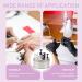 minkissy 1 Set Crystal Nail Holder Nail Art Holder Practice Stand Kickstand Finger Practice Stand Braces Nail Art Display Nail Display Stand Fake Nail Support Rack Manicure Checkerboard 9.2x9.3cm As Shown - Buy Online on GoSupps.com