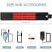 Red Light Lamp Belt for Body Wearable Waist Wrap with Timer 105 Led Pad for Back Shoulder - Buy Online on GoSupps.com