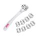 Stainless Steel Foot Cuticle Hard Skin Heel Shaver Rasp Cutter Pedicure Kit with 10pcs Blades