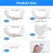 Brigt Cattle False Teeth Veneers - Provisional Dentures & Cosmetic Temporary Prostheses for Men - 2 Pairs with Mini Tweezers - Buy Online on GoSupps.com