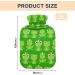 Hot Water Bottles with Frog Cover - 2L Pain Relief & Warmth for Cramps & Cold Feet - Buy Online on GoSupps.com