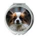 Mirror makeup mirror Papillon Dog Animal Pocket Mirror portable mirror