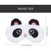 Cute Panda Sleeping Mask - Soft Plush Blindfold for Sleep Travel & Meditation - Funny Animal Eye Cover - Buy Online on GoSupps.com