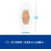 Nexcare Waterproof Clear Bandages Germproof 20 Count x 4 - Pack of 4 - Buy Online on GoSupps.com