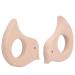 5Pcs Bird Shape Baby Teether Pain Relief Wooden Teething Toys DIY Pendent Handiwork Accessory Wood Teether Toys for Toddlers Baby Teething DIY Necklace Bangle Pendant - Buy Online on GoSupps.com