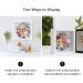 7x7 White Shadow Box Frame - Deep Display Case for Dried Flowers, Crafts, Wedding Memories, and More - Wall & Tabletop Shadow Box - Buy Online on GoSupps.com