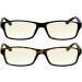 TruVision Readers Blue Light Blocking Glasses - 2 Pack (Black & Tortoise) - 0.75 Strength - International Shipping Available - Buy Online on GoSupps.com