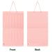 JOYMOMO Hanging Hair Claw Clip Organizer - Pink Felt Storage for Women & Girls - Buy Online on GoSupps.com