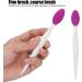 Buy Double-Sided Silicone Nose Cleaning Tool - Blackhead Remover Brush for Home & Salon | Perfect Lip Scrub for Women (Purple - Buy Online on GoSupps.com